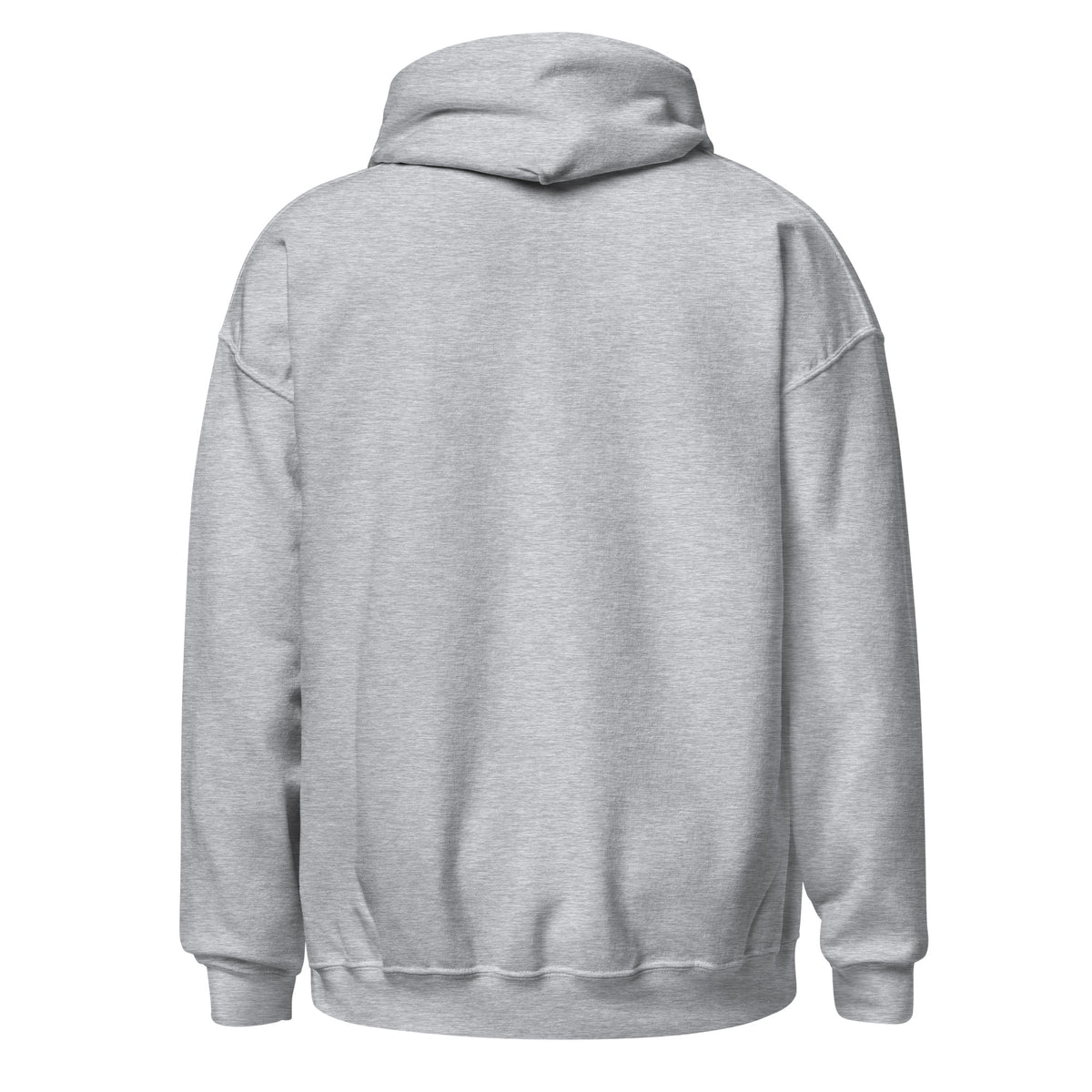 Dachshund AI art design on Black hoodie - Back view